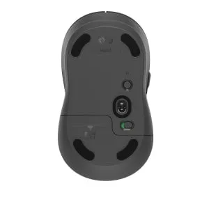 Logitech Signature M650 Mouse - Optical - Wireless - Bluetooth - Graphite - USB - 4000 dpi - Scroll Wheel - 5 Button(s) - 5 Programmable Button(s) - Small/Medium Hand/Palm Size