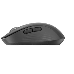 Logitech Signature M650 Mouse - Optical - Wireless - Bluetooth - Graphite - USB - 4000 dpi - Scroll Wheel - 5 Button(s) - 5 Programmable Button(s) - Small/Medium Hand/Palm Size