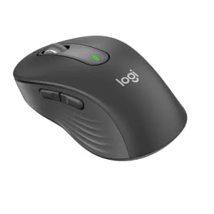 Logitech Signature M650 Mouse - Optical - Wireless - Bluetooth - Graphite - USB - 4000 dpi - Scroll Wheel - 5 Button(s) - 5 Programmable Button(s) - Small/Medium Hand/Palm Size