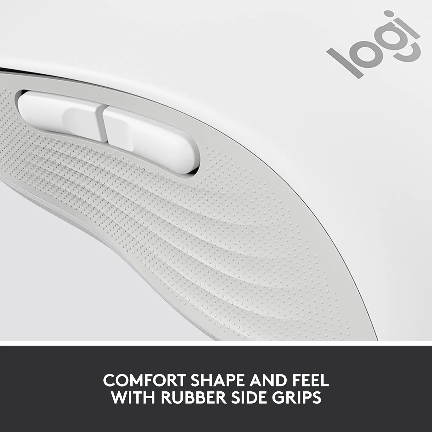 Logitech Signature M650 Silent Wireless Mouse 靜音無線滑鼠 - Pearl White 珍珠白色 910-006261 原裝行貨