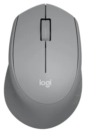 Logitech Silent Plus M331 Wireless Mouse 靜音無線滑鼠 - Grey 灰色 910-004919 原裝行貨