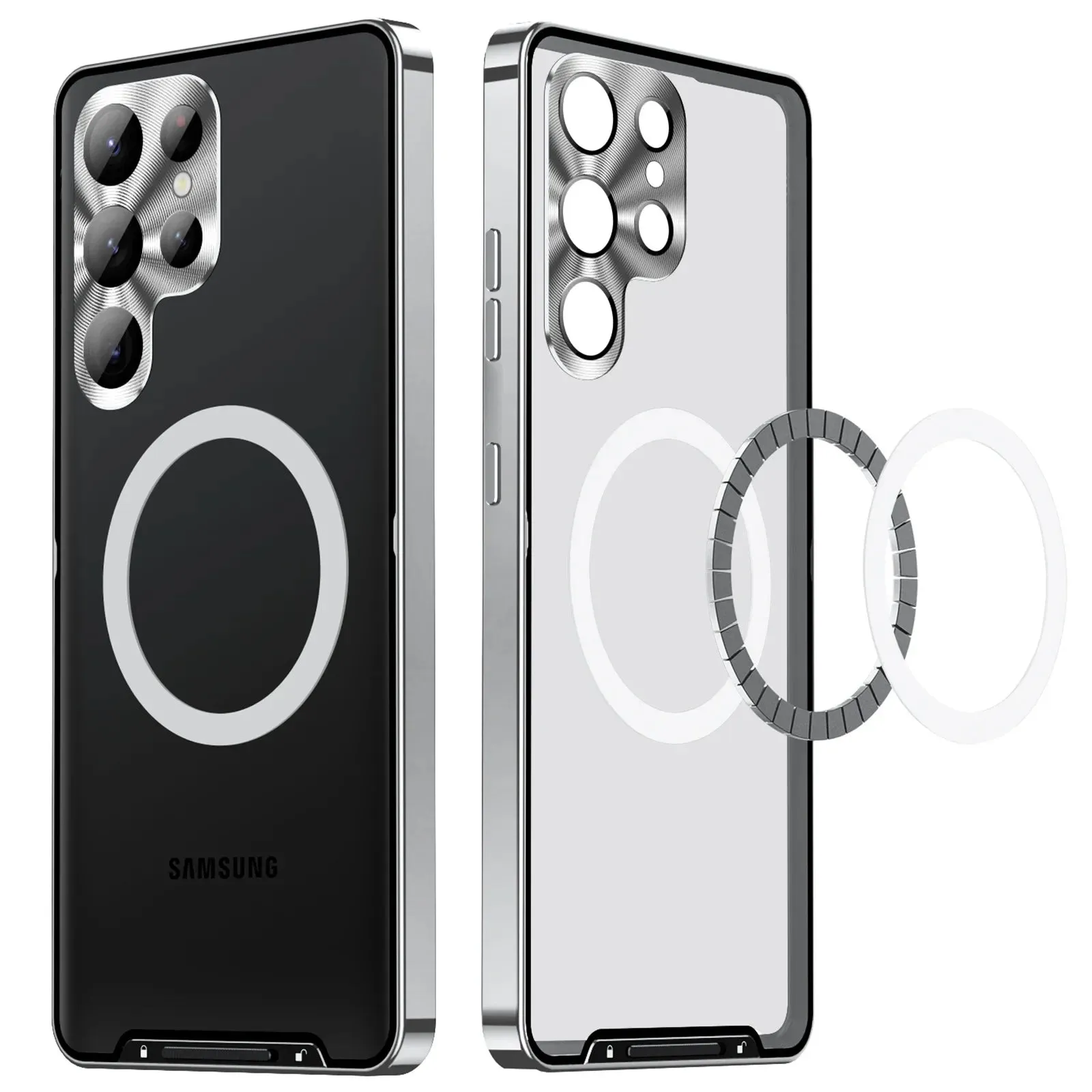 Luxury Ultra-Thin Matte Metal Frame Case - Samsung