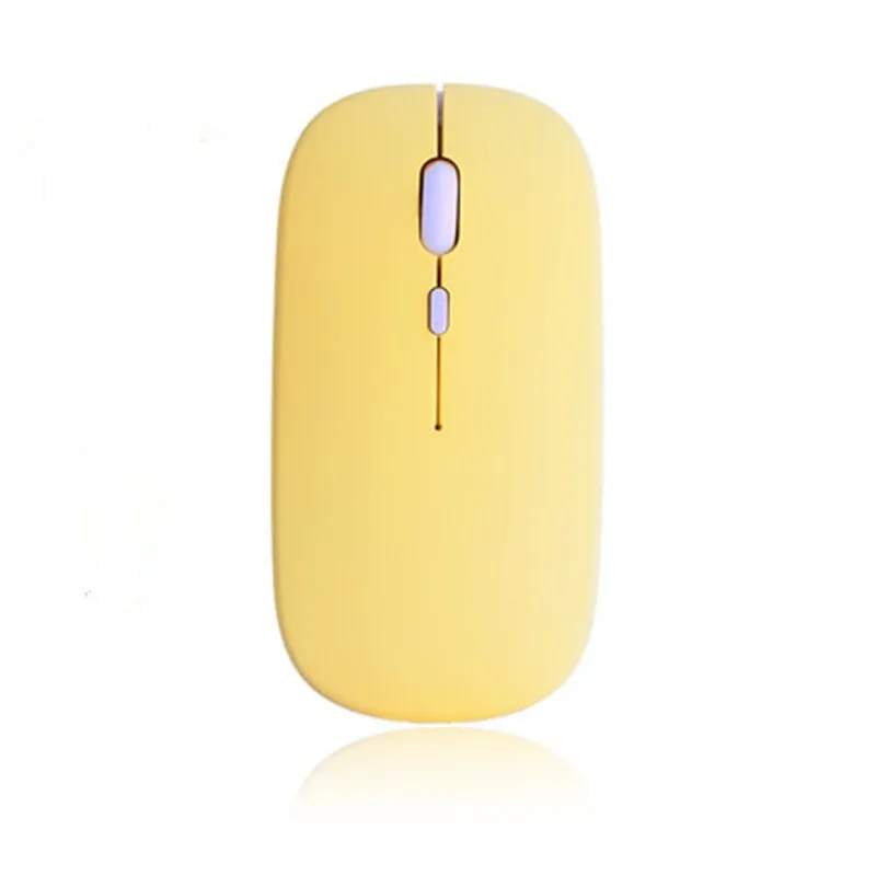 Macaron Rechargeable Wireless Bluetooth Mouse 2.4G USB