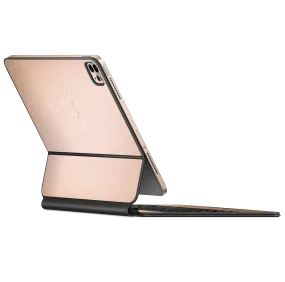 Magic Keyboard for iPad Pro 12.9" (2021) LUXURIA Rose Gold Metallic Skin