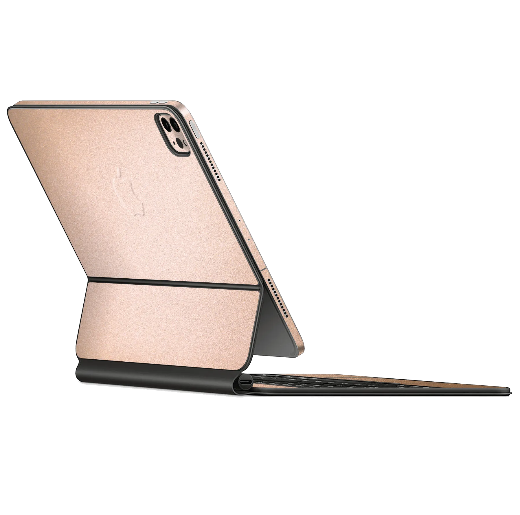 Magic Keyboard for iPad Pro 12.9" (2021) LUXURIA Rose Gold Metallic Skin