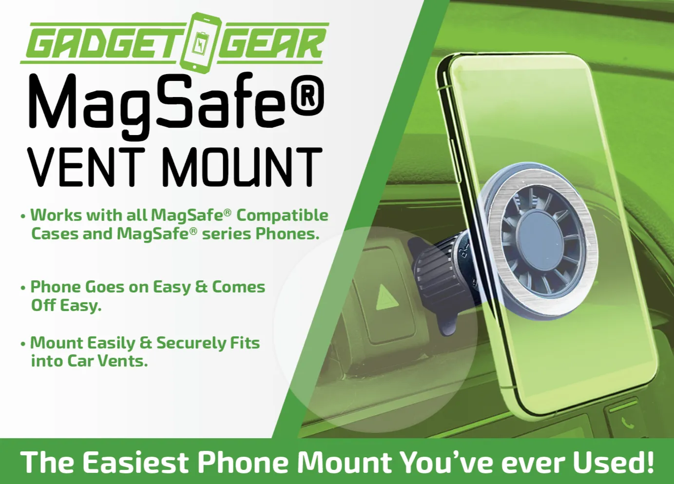 MagSafe® Magnetic Phone Mount - 6 Pieces Per Retail Ready Display 25376