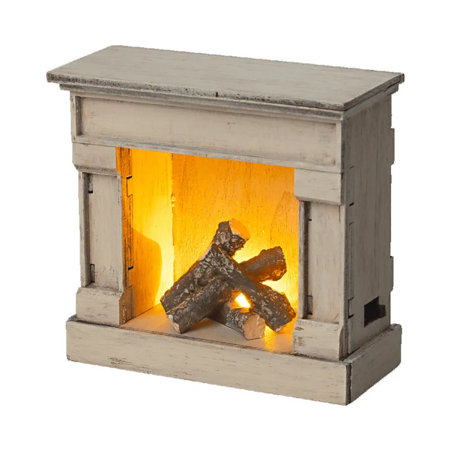 Maileg Fireplace, Vintage Off-white