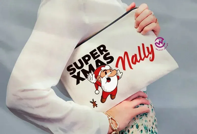 Makeup & Pencil Case- Christmas