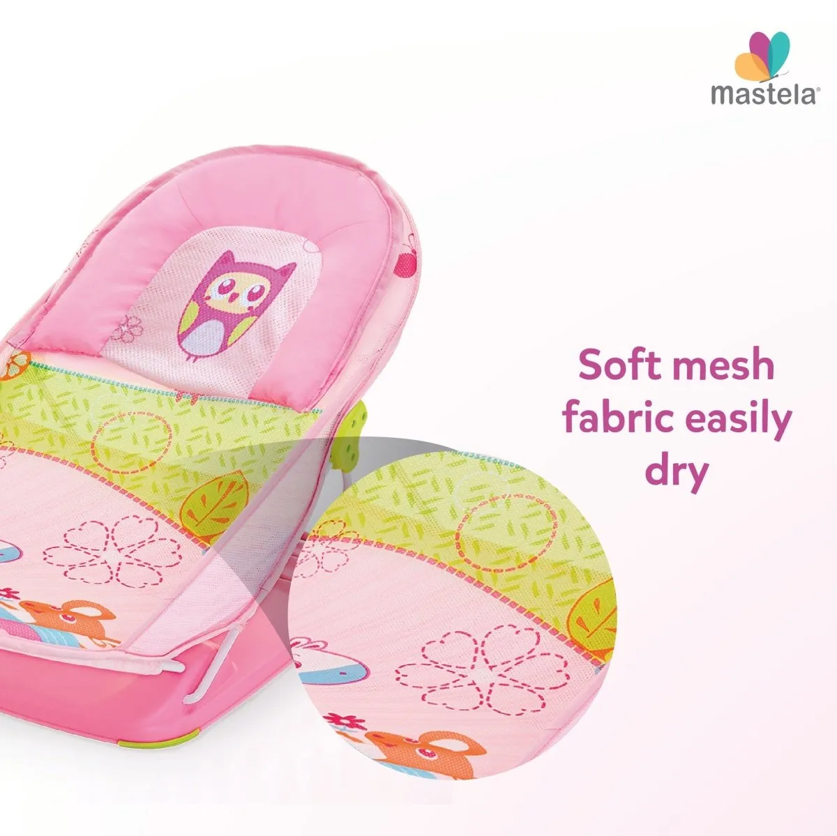 Mastela Deluxe Baby Bather - Baby Pink