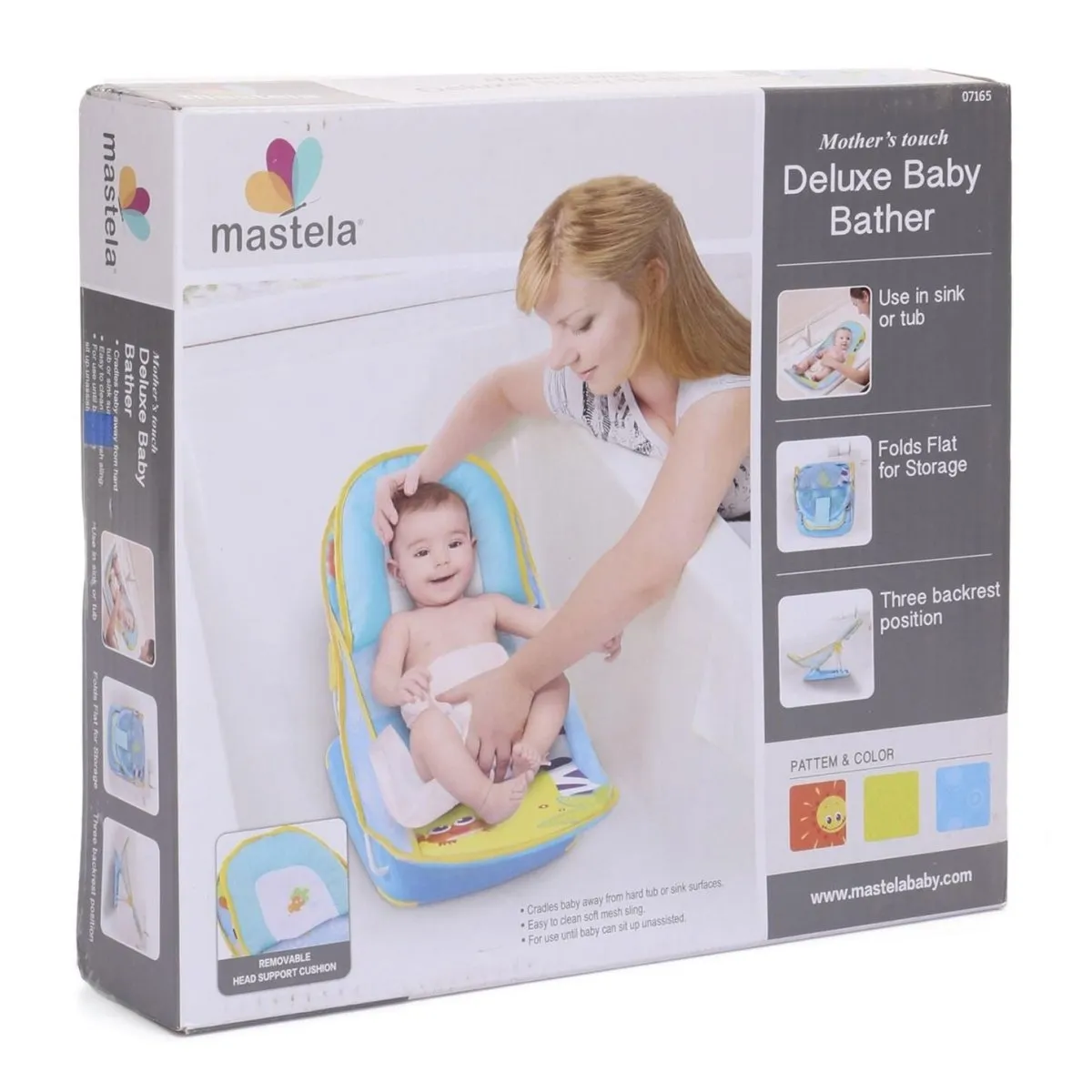 Mastela Deluxe Baby Bather- Blue P4