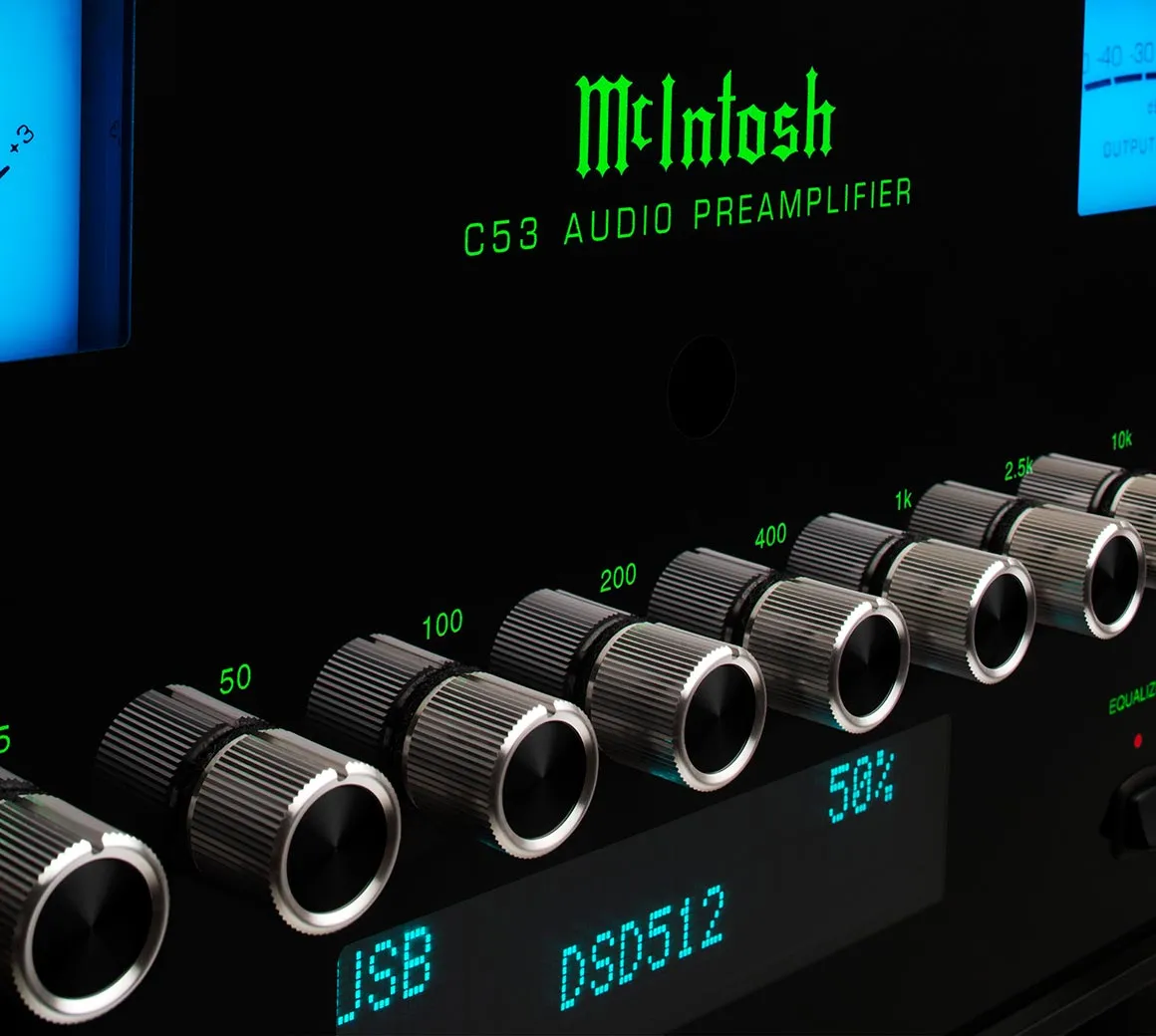 McIntosh C53 2-Channel Solid State Preamplifier