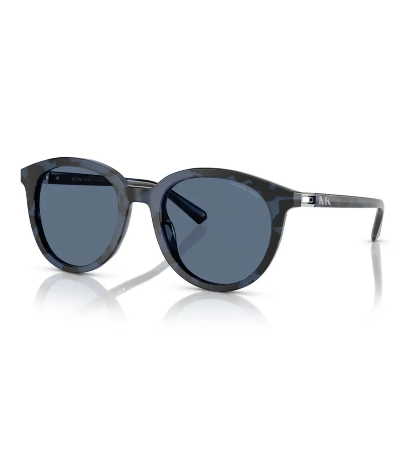 Michael Kors Men's Blue Round Sunglasses