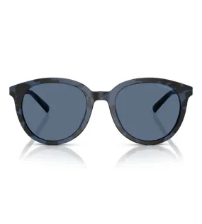 Michael Kors Men's Blue Round Sunglasses