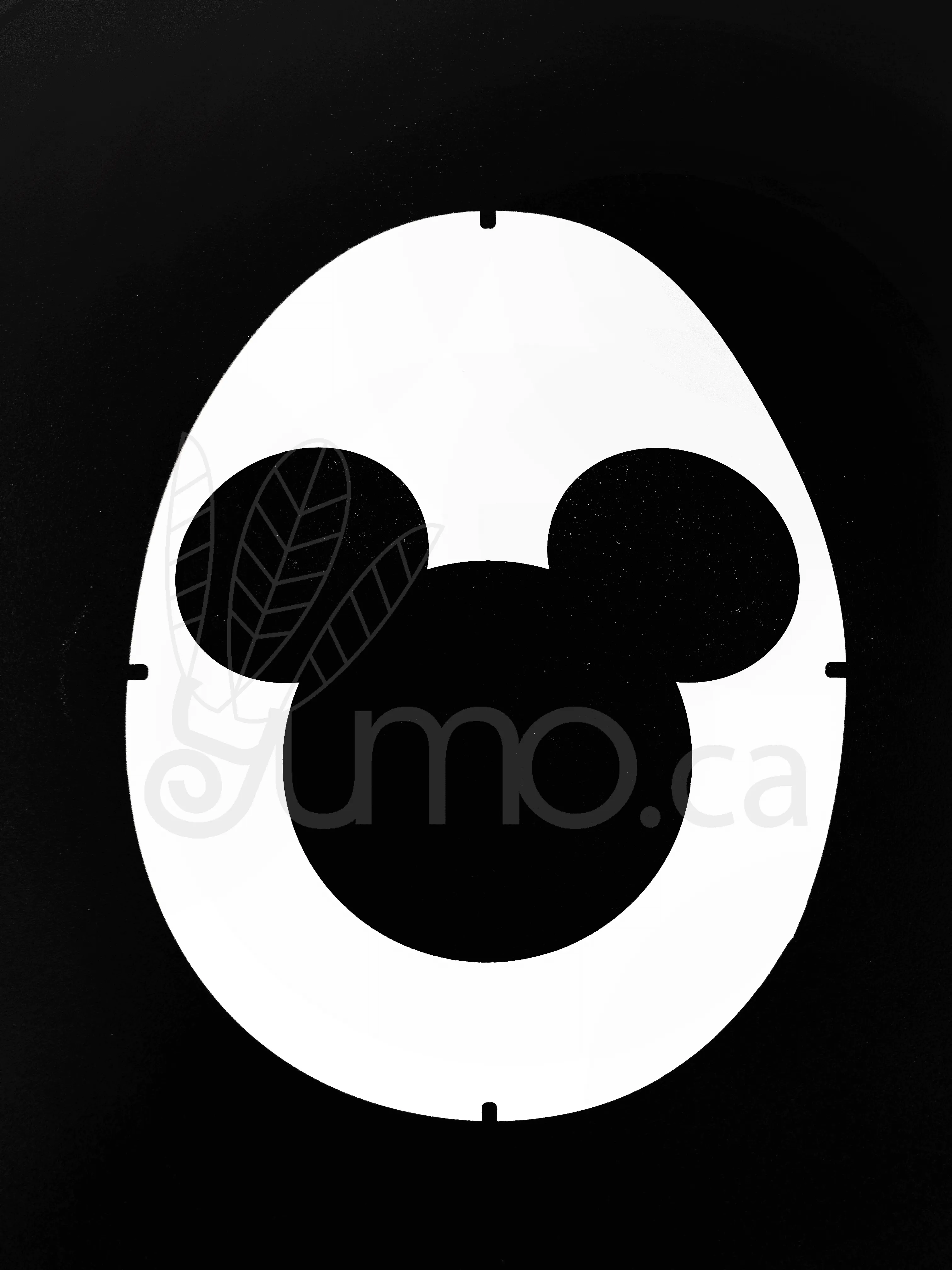 Mickey Mouse Stencil Card