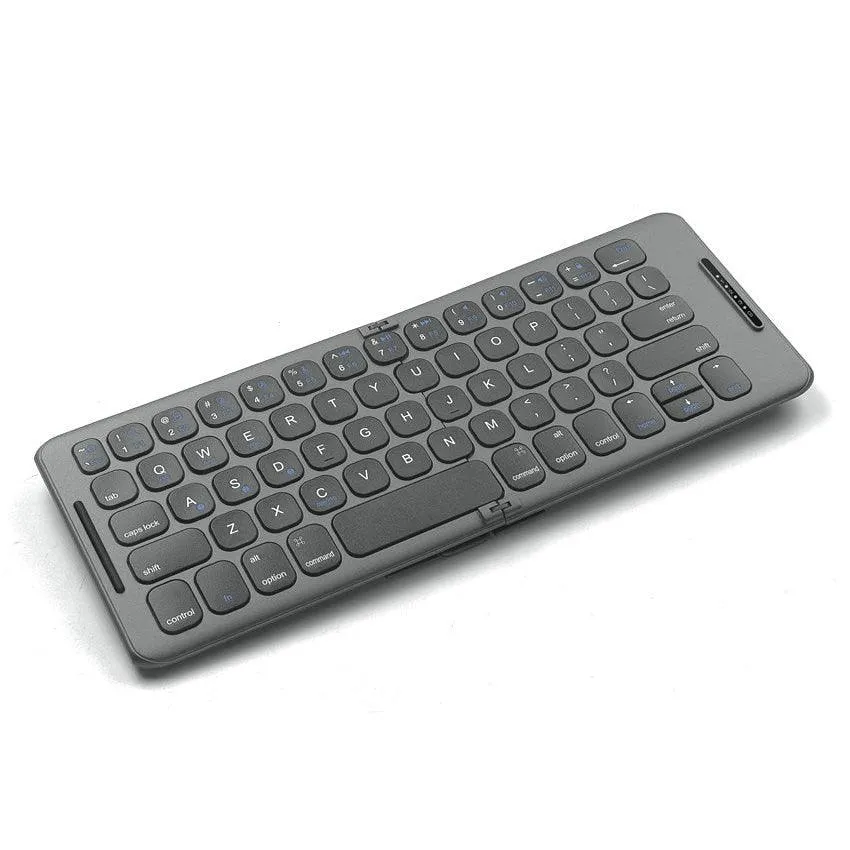 Mini Folding Bluetooth 5.1 Keyboard: Great for working on the move. For Windows, Android, iOS and Mac