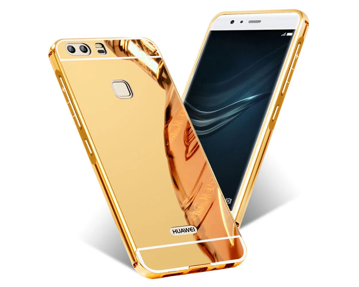 Mirror Series Huawei P10 Plus Metal Frame Back Case