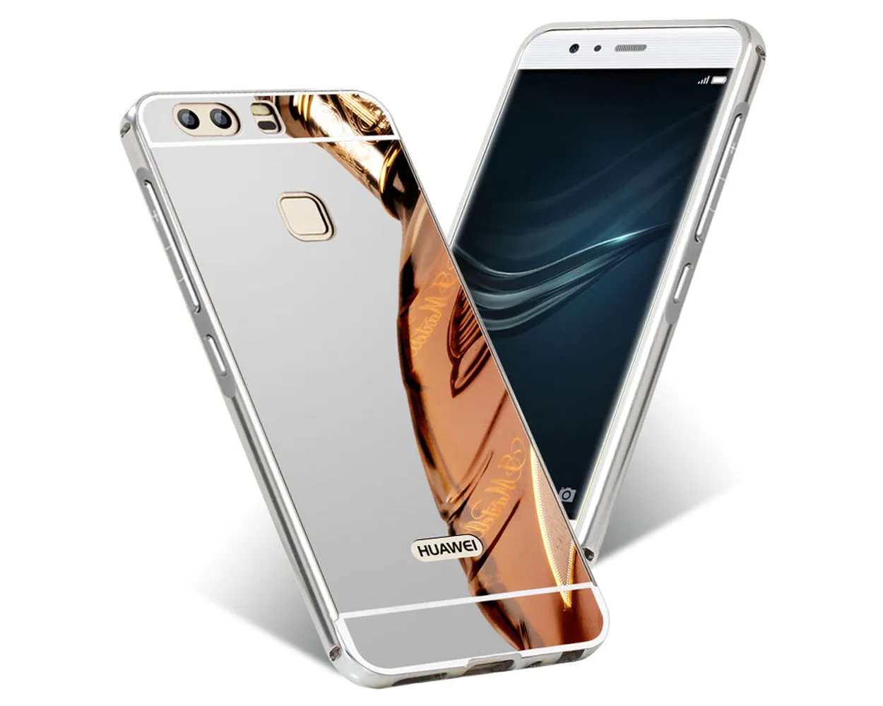 Mirror Series Huawei P10 Plus Metal Frame Back Case