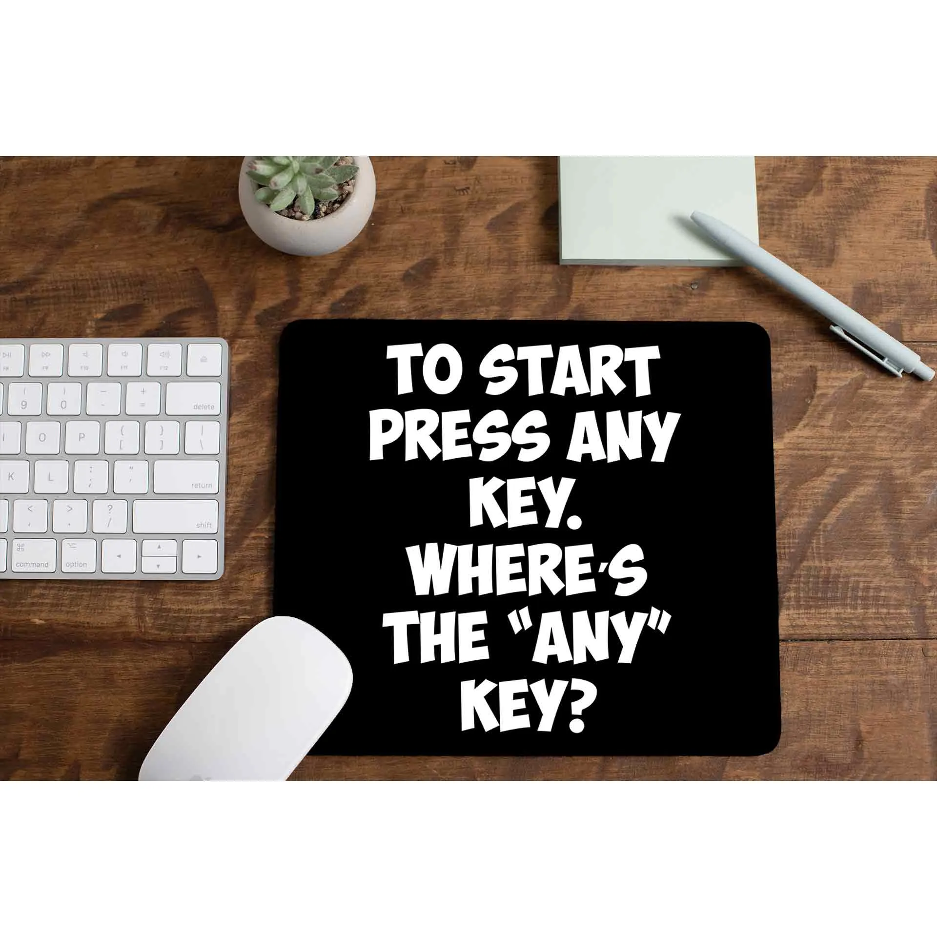 Mousepad - Any Key