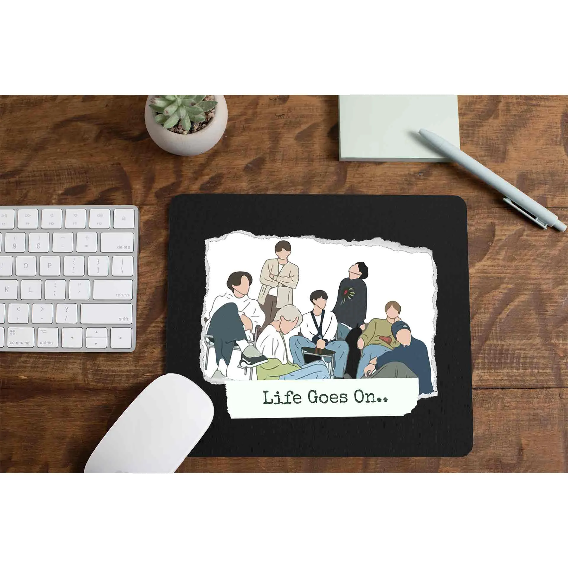 Mousepad - Life Goes On