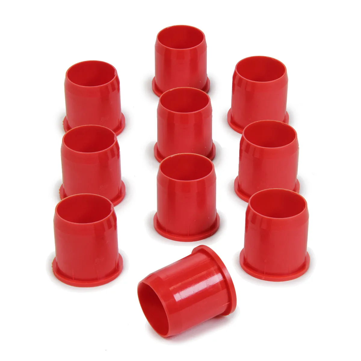 MPD Torsion Bar Bushing - Nylon - Red - 0.095" Thick - Sprint Car - (Set of 10)