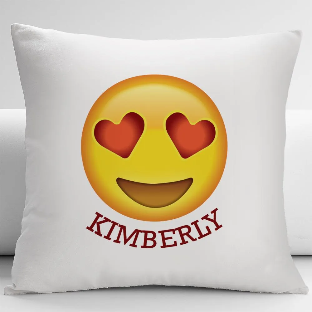 Multiple Designs Custom Emoji Decorative Cushion Cover