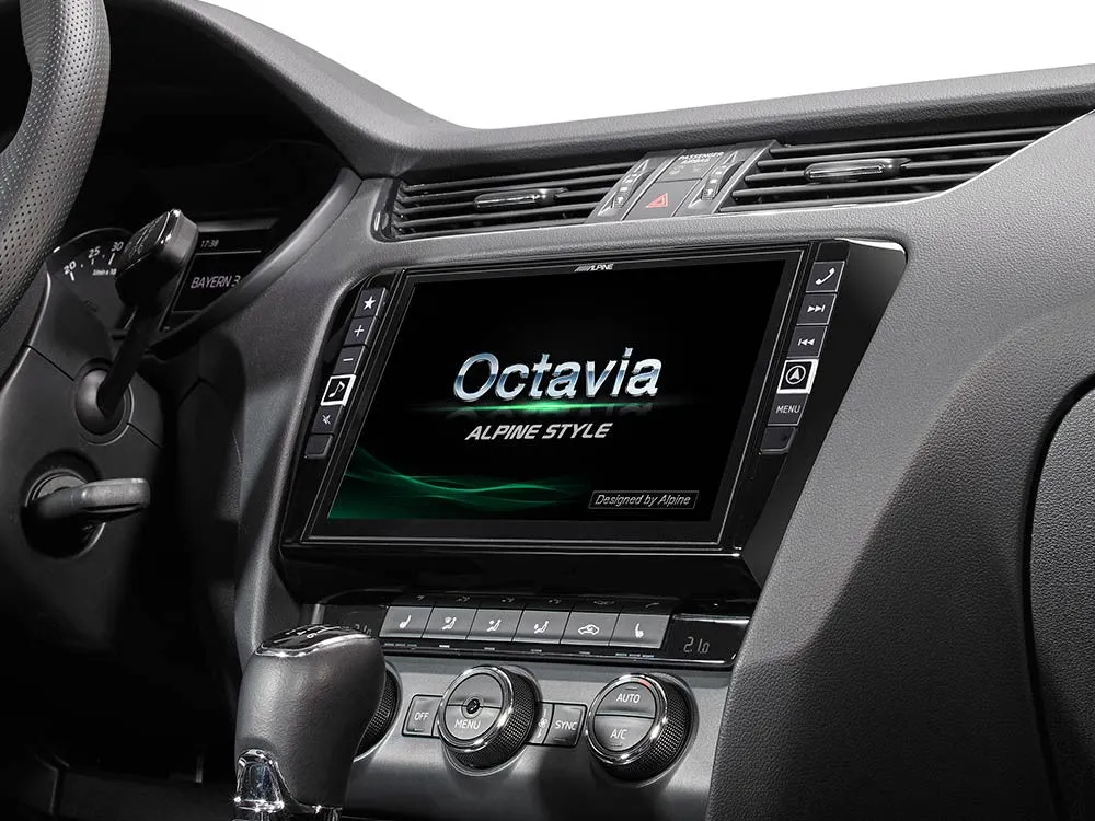 Navigacinė sistema Alpine X901D-OC3, skirta Skoda Octavia 3