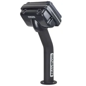 NavPod PED4800-12 PedestalPod Pre-Cut f/Garmin GPSMAP? 820, 820xs, 840 & 840xs - Carbon Black