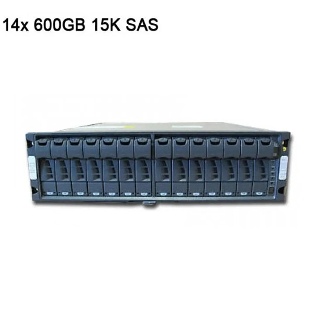 NetApp DS14MK4 Disk Shelf with 14x 600GB 15K FC HDDs (X292A-R5)