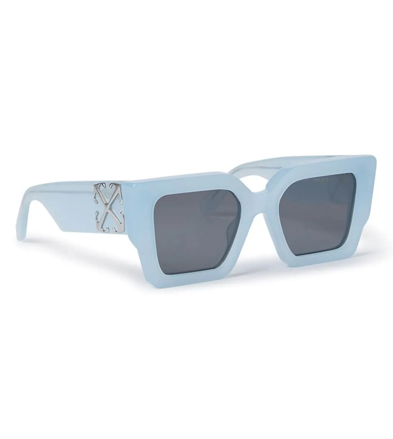 OFF White Catalina Unisex Grey Oversized Sunglasses