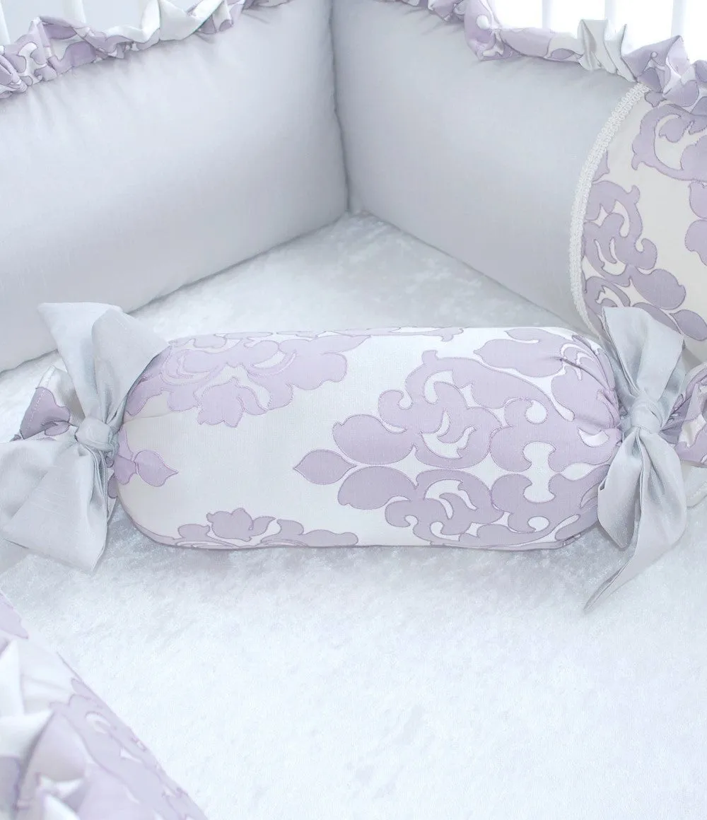 Orchid Petal Pillow Bordered