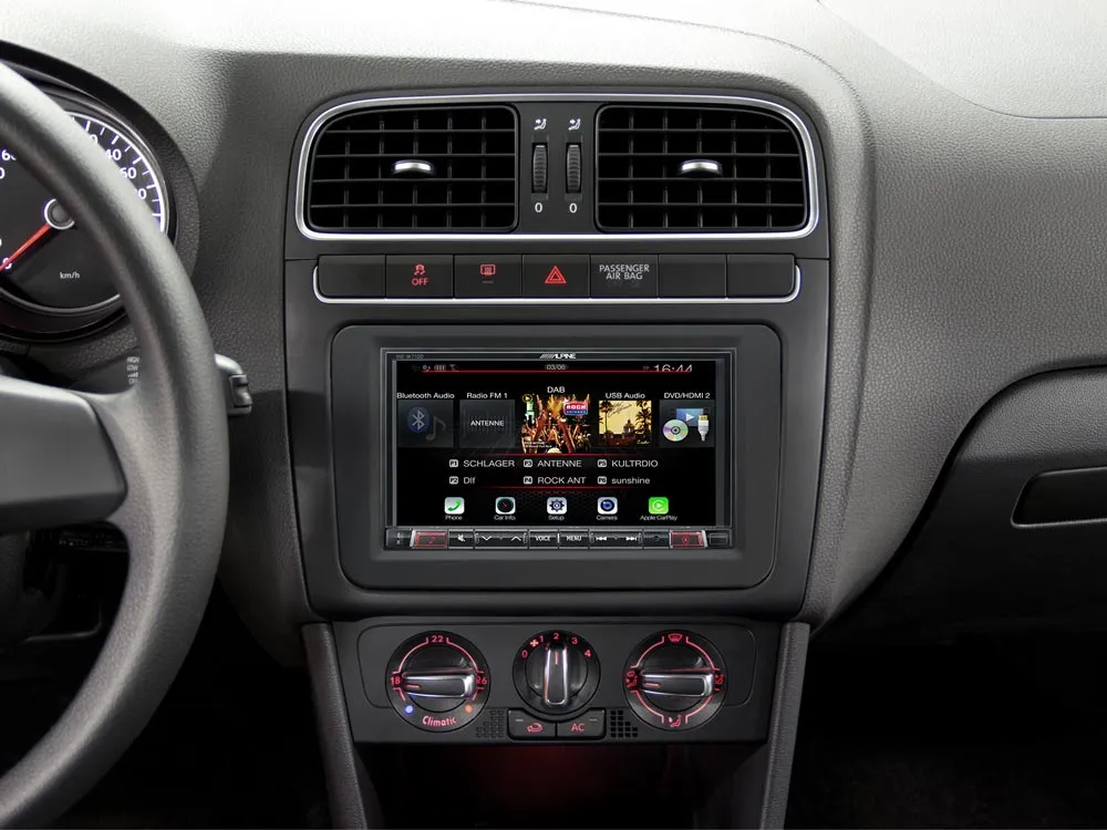 Pažangi navigacinė sistema Alpine INE-W710D, su DAB , USB, HDMI, BLUETOOTH, Apple CarPlay ir Android Auto