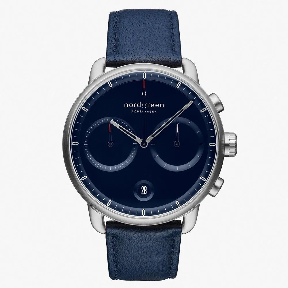 Pioneer | Navy Dial - Navy Leather