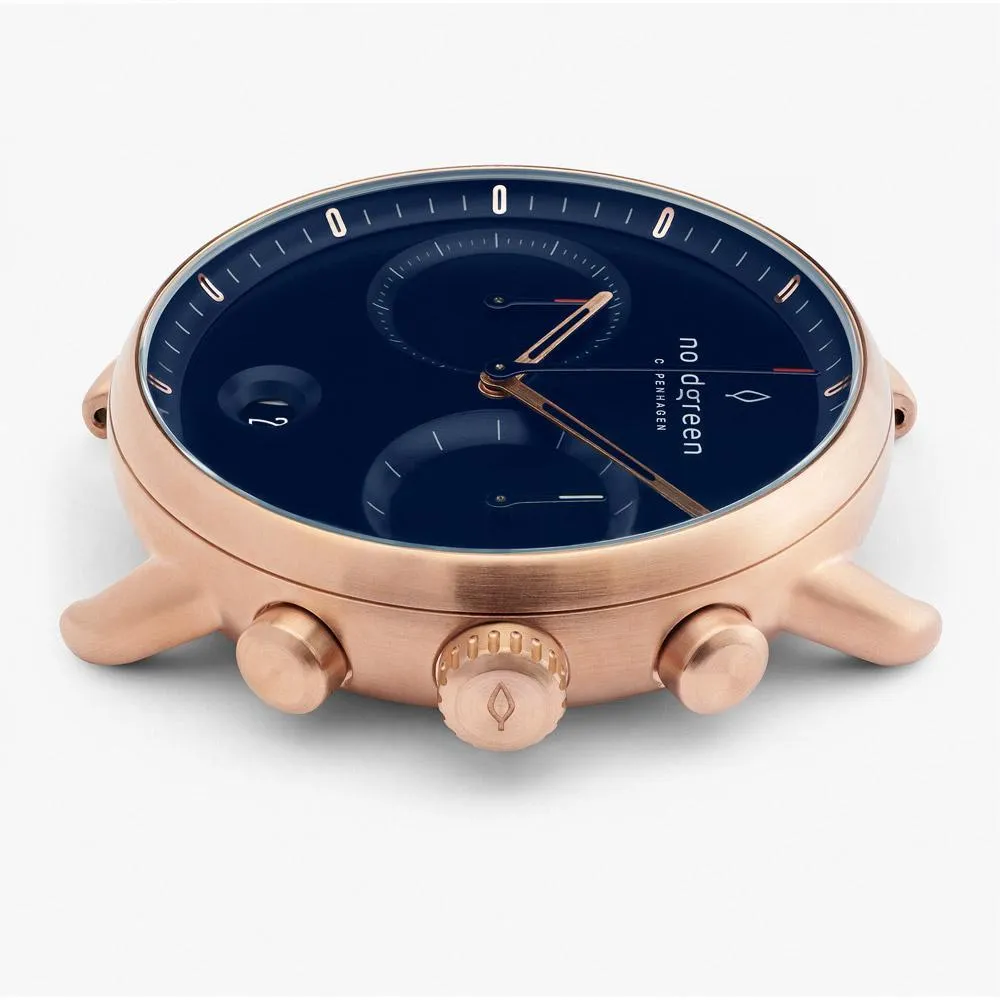 Pioneer | Navy Dial - Navy Leather