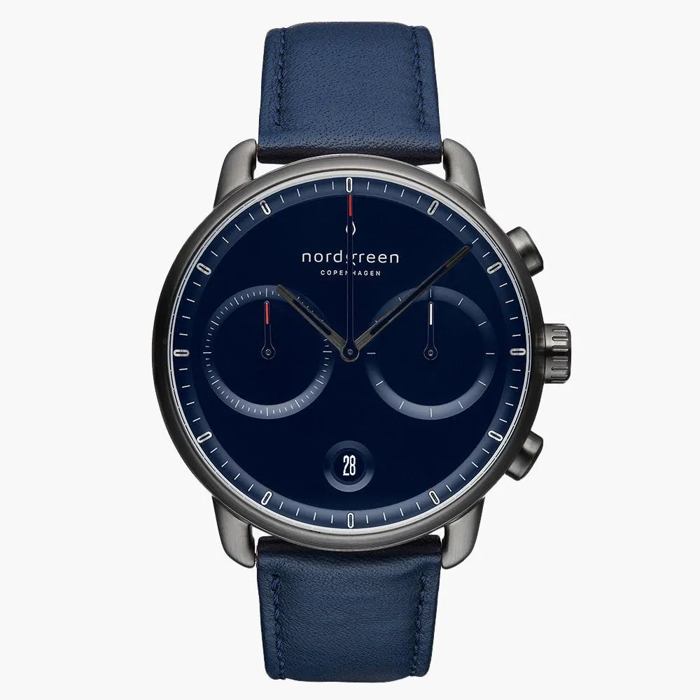 Pioneer | Navy Dial - Navy Leather