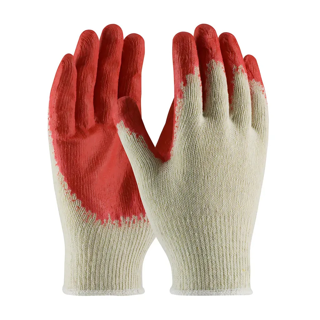 PIP 39-C121/S Economy Weight Seamless Knit Cotton/Polyester Glove with Latex Coated Smooth Grip on Palm & Fingers