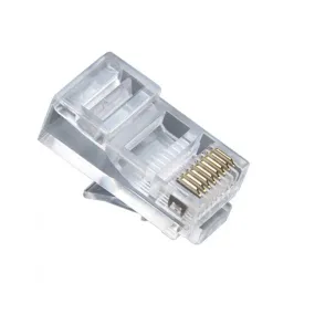 Platinum Tools 106148J RJ45 CAT5e (8P8C), Round Cable, Stranded Wire, 100 pc. Jar