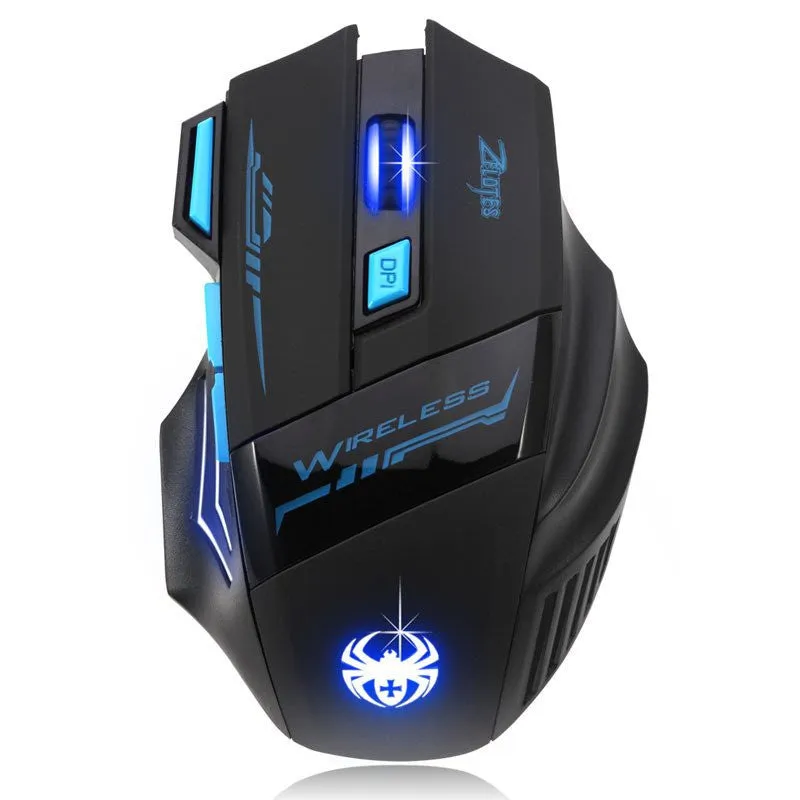 PRO | GAMER "ICE WIDOW"ADJUSTABLE FOR PRO GAMER 2400DPI OPTICAL WIRELESS PRO GAMING MOUSE