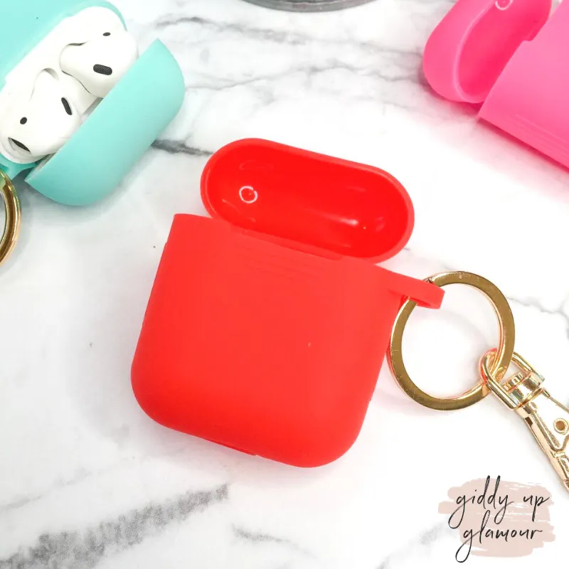 Protective AirPods Cover in Red