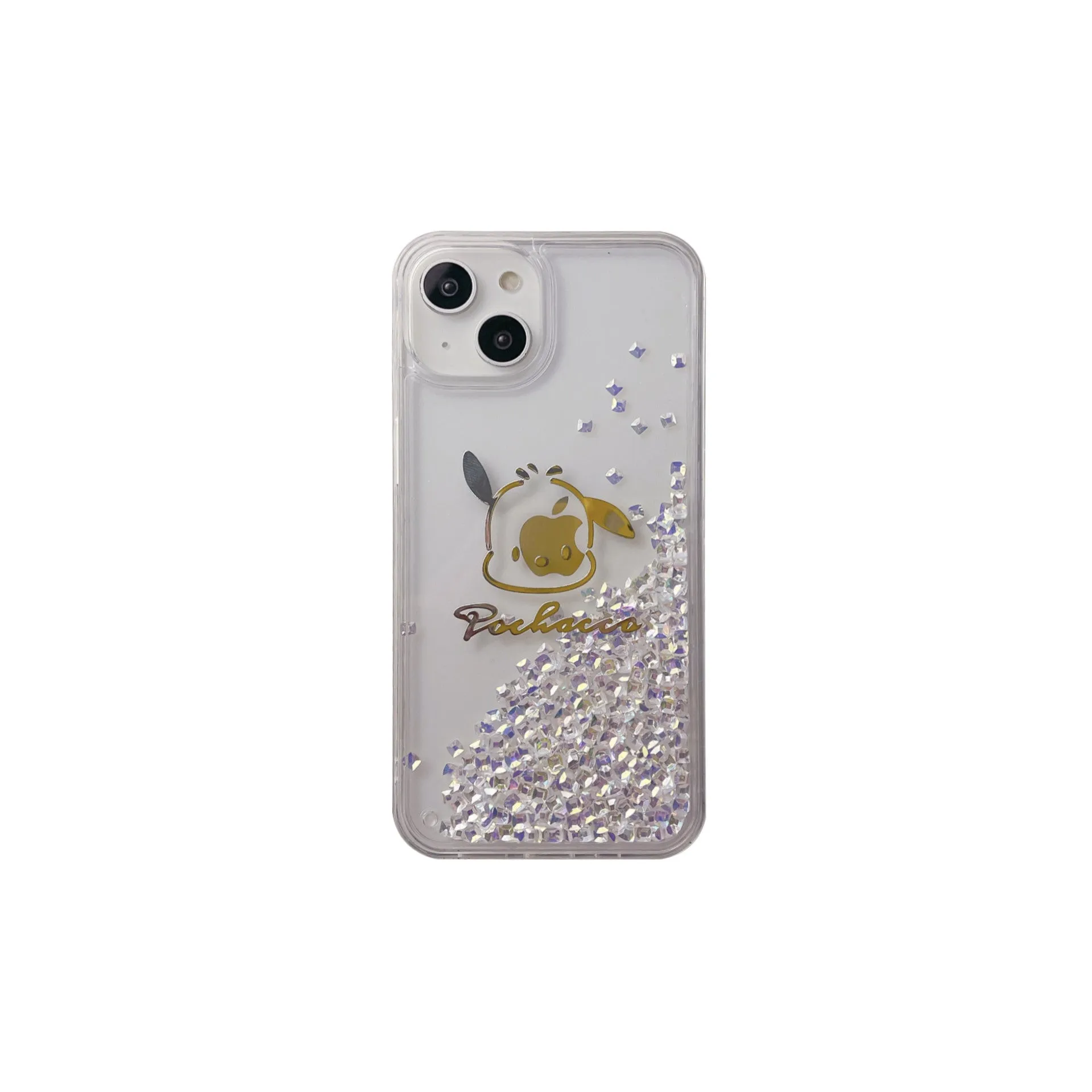 Quicksand Sanrio cartoon applies iPhone14promax Apple 13 mobile phone case 12/11 protective case.