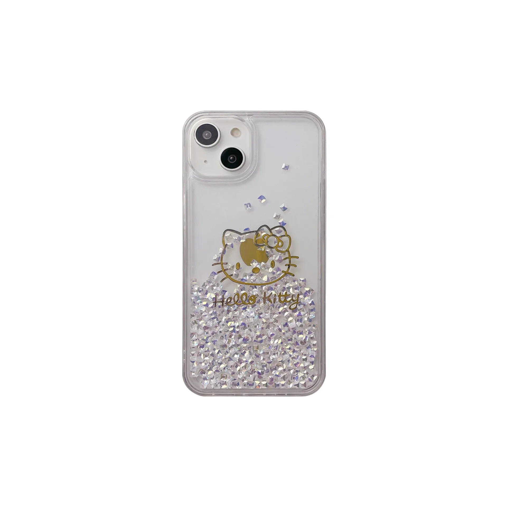 Quicksand Sanrio cartoon applies iPhone14promax Apple 13 mobile phone case 12/11 protective case.