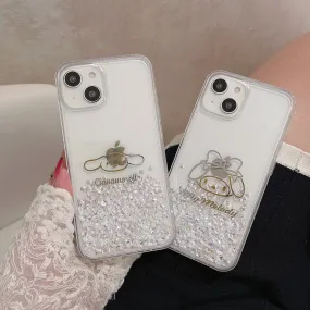 Quicksand Sanrio cartoon applies iPhone14promax Apple 13 mobile phone case 12/11 protective case.