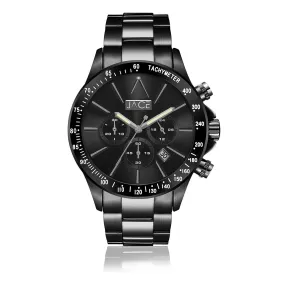 "HILO" MEN`S METAL BAND CHRONOGRAPH WATCH