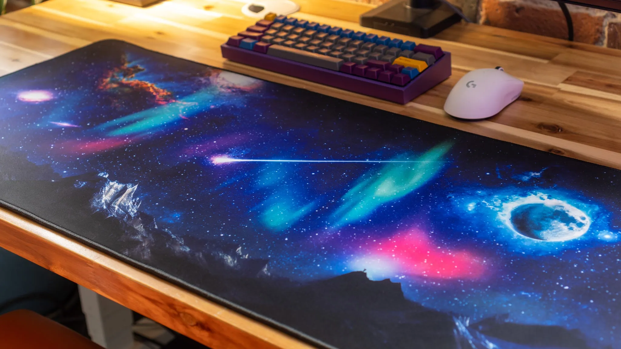 "Northern Lights" Limited Edition Landscape Deskmat