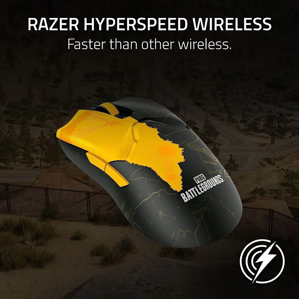 Razer Viper V2 Pro - Wireless Gaming Mouse - Pubg: Battlegrounds Edition - World Packaging