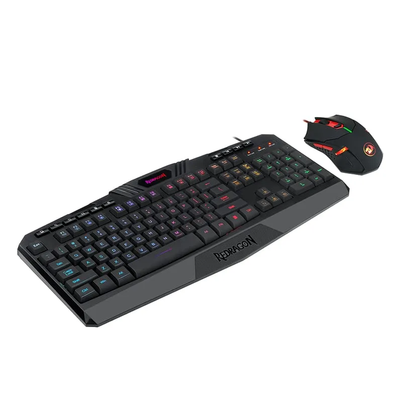 Redragon 2In1 (K503A-Rgb|M601) Gaming Combo 1 - Black