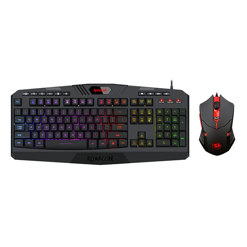 Redragon 2In1 (K503A-Rgb|M601) Gaming Combo 1 - Black