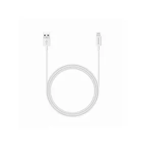 RockRose USB to Lightning IVORY AL 2.4A Fast Charge & Data Sync Cable (1M) - Black