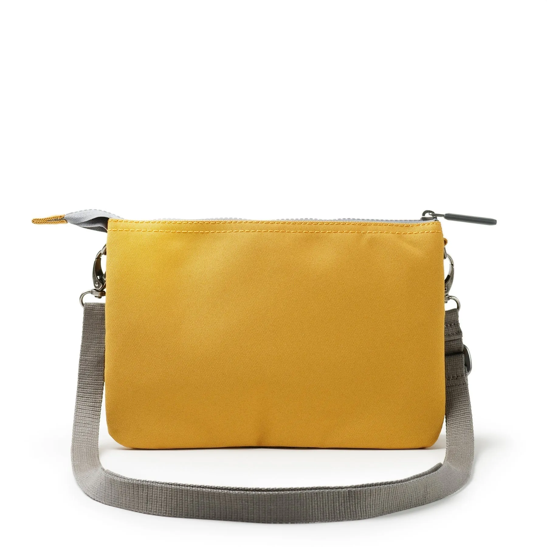 ROKA Carnaby XL Recycled Canvas Flax Crossbody Bag