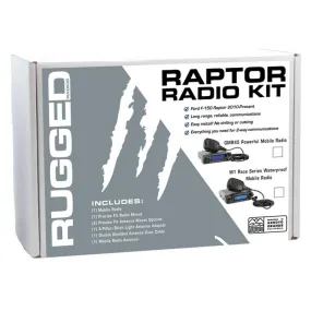 Rugged Radios Ford Raptor Two-Way Mobile Radio Kit - 55 Watt M1-V - Business Band VHF