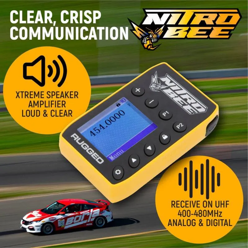 Rugged Radios Nitro Bee Xtreme UHF Receiver